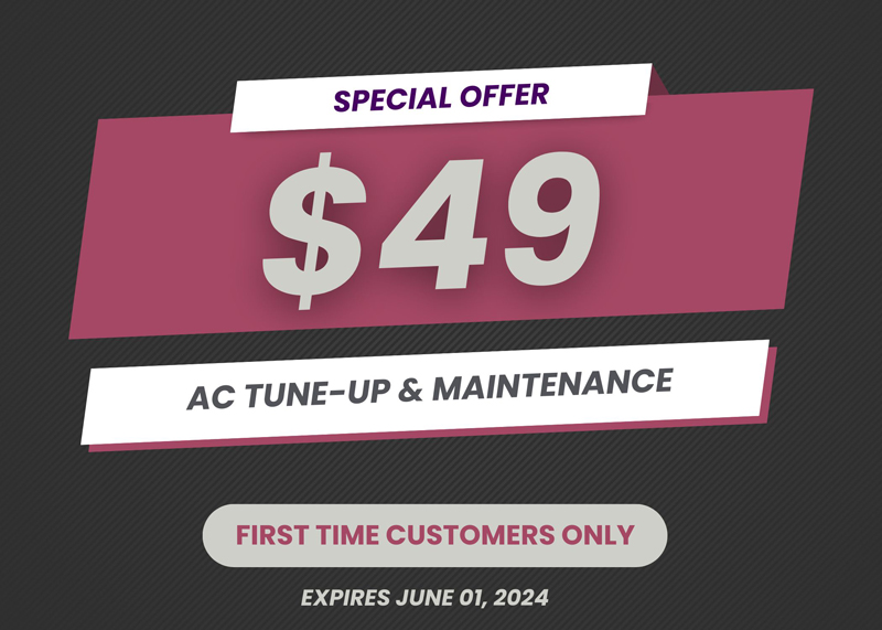 Special Offer AC Tune-up & Maintenance